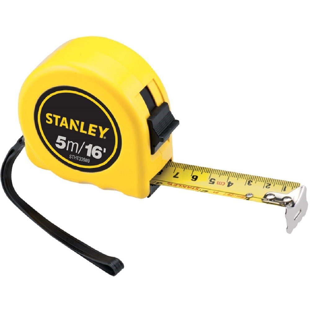 Trena Stanley Basica 5m/16 com Trava STHT33989