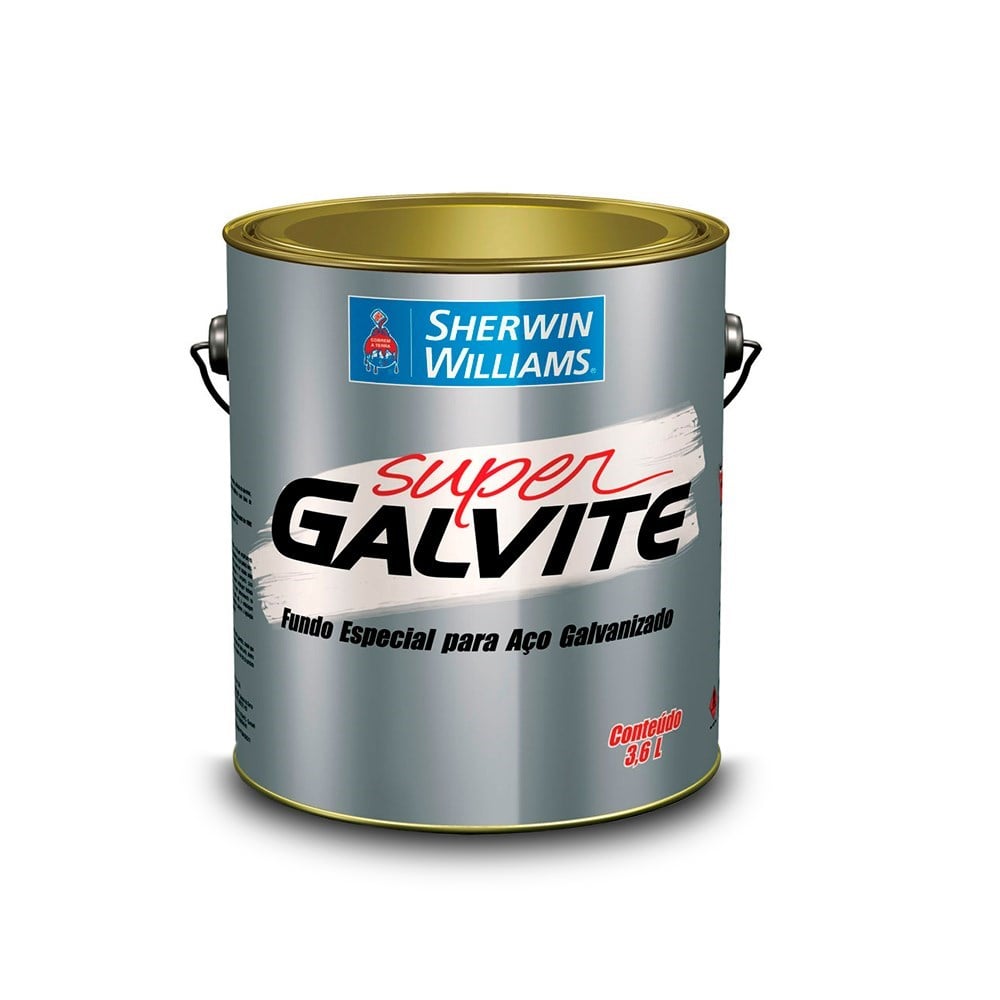 Fundo Preparador Super Galvite Sherwin Williams Branco 3,6L | 8050501