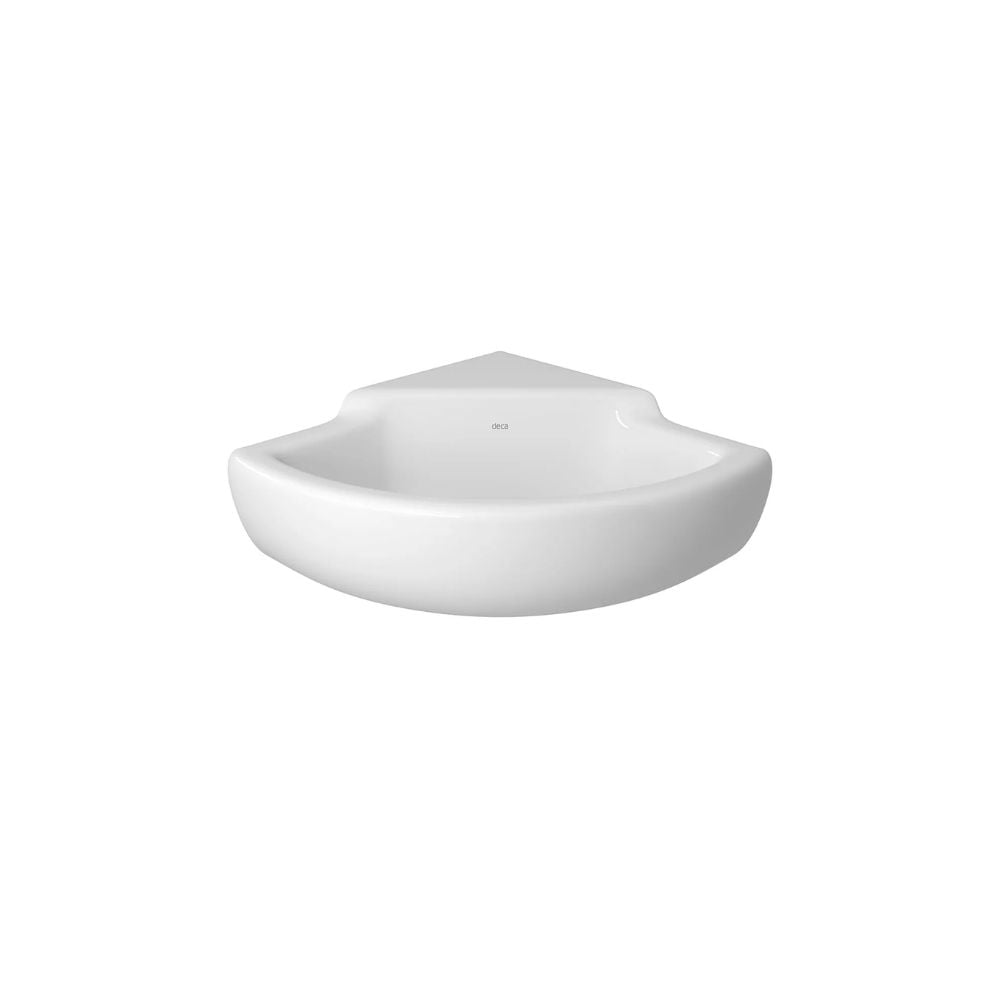 Lavatório Suspenso Deca Izy Canto Louça - 30x30CM Branco | L.101.17 - imagem 1