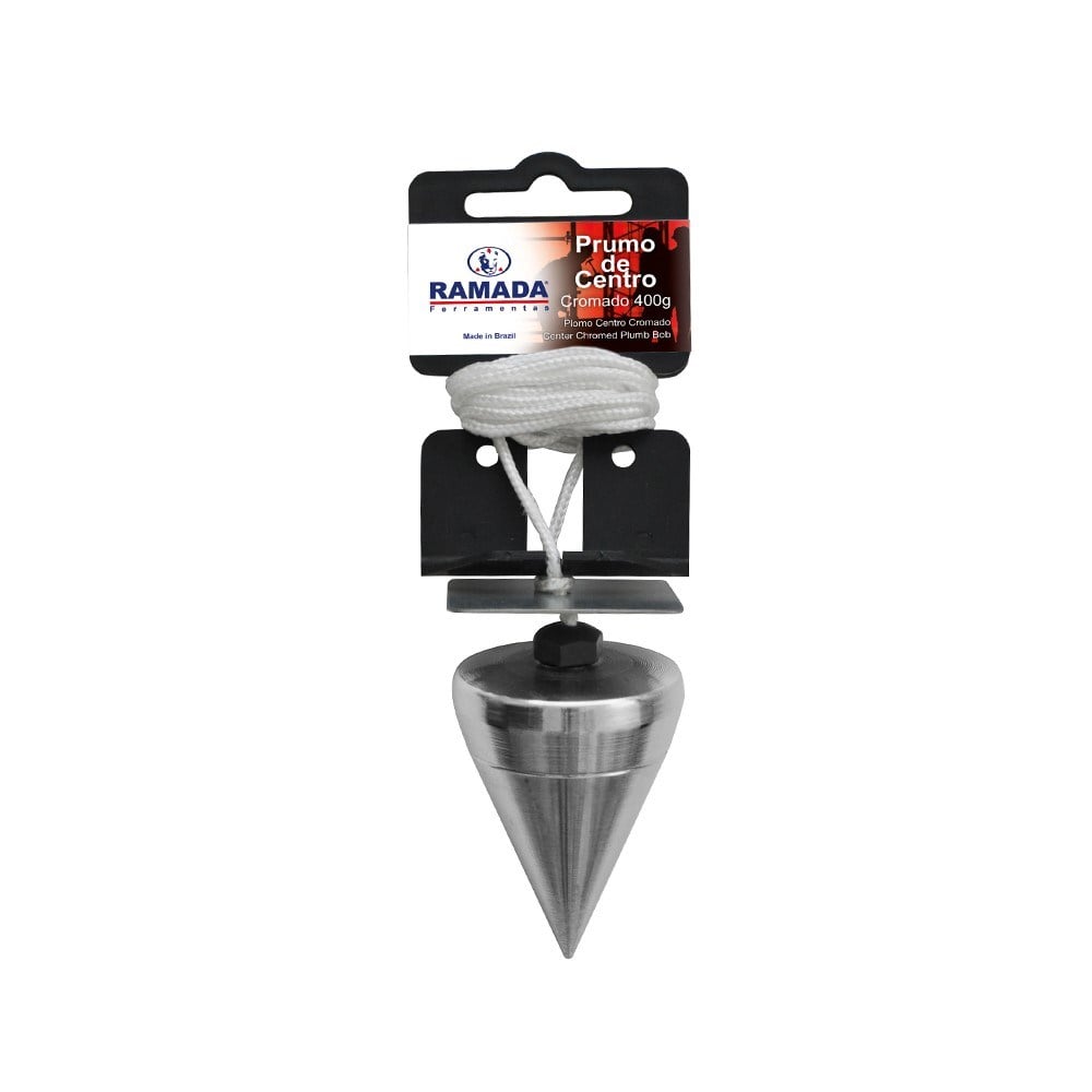 Prumo Aço Cromado Ramada Centro 500g 1684
