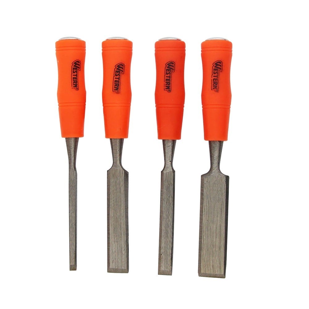 Formão Western Kit com 4 Peças | 1047