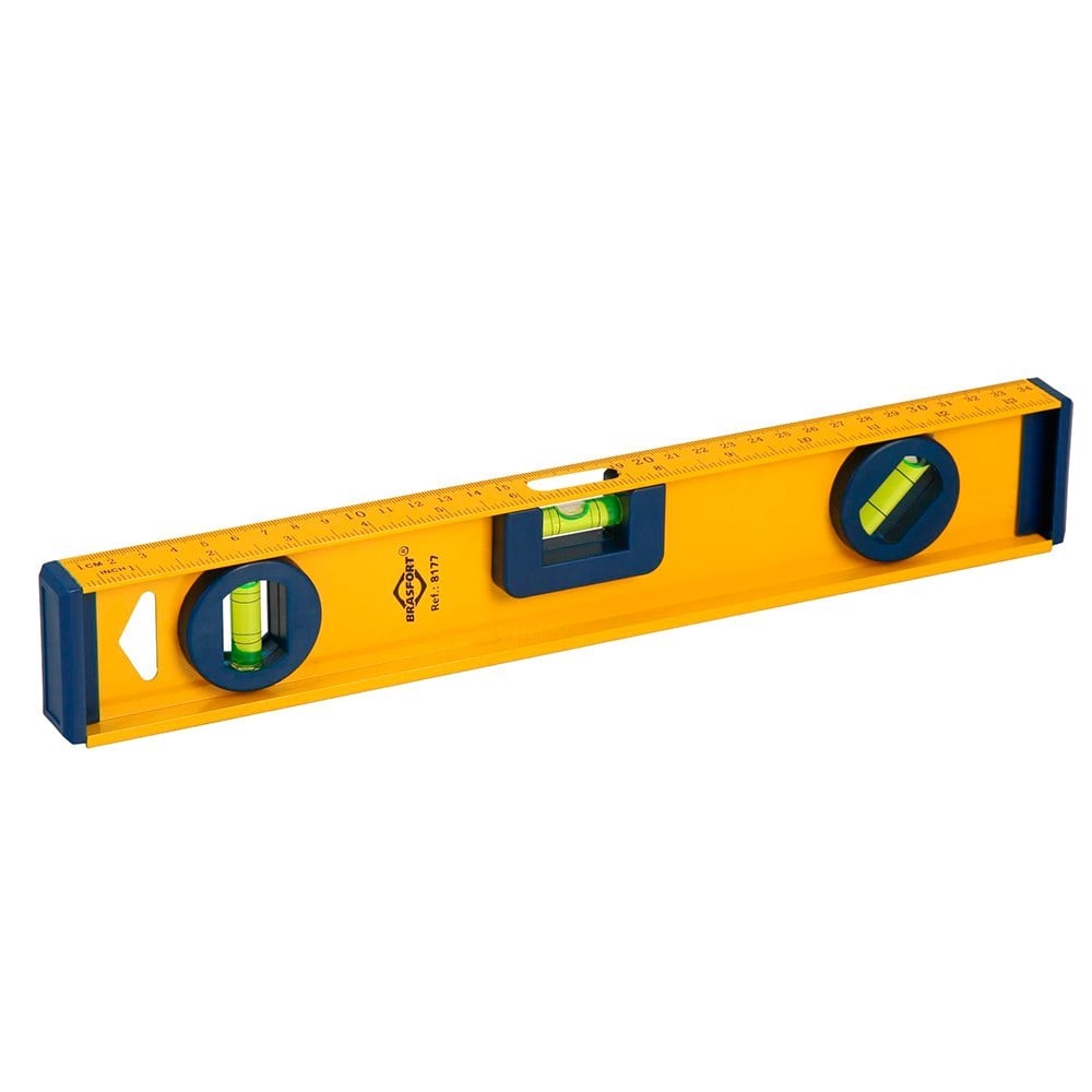 Nível Base Magnética Brasfort Alumínio 35CM/14" 8177