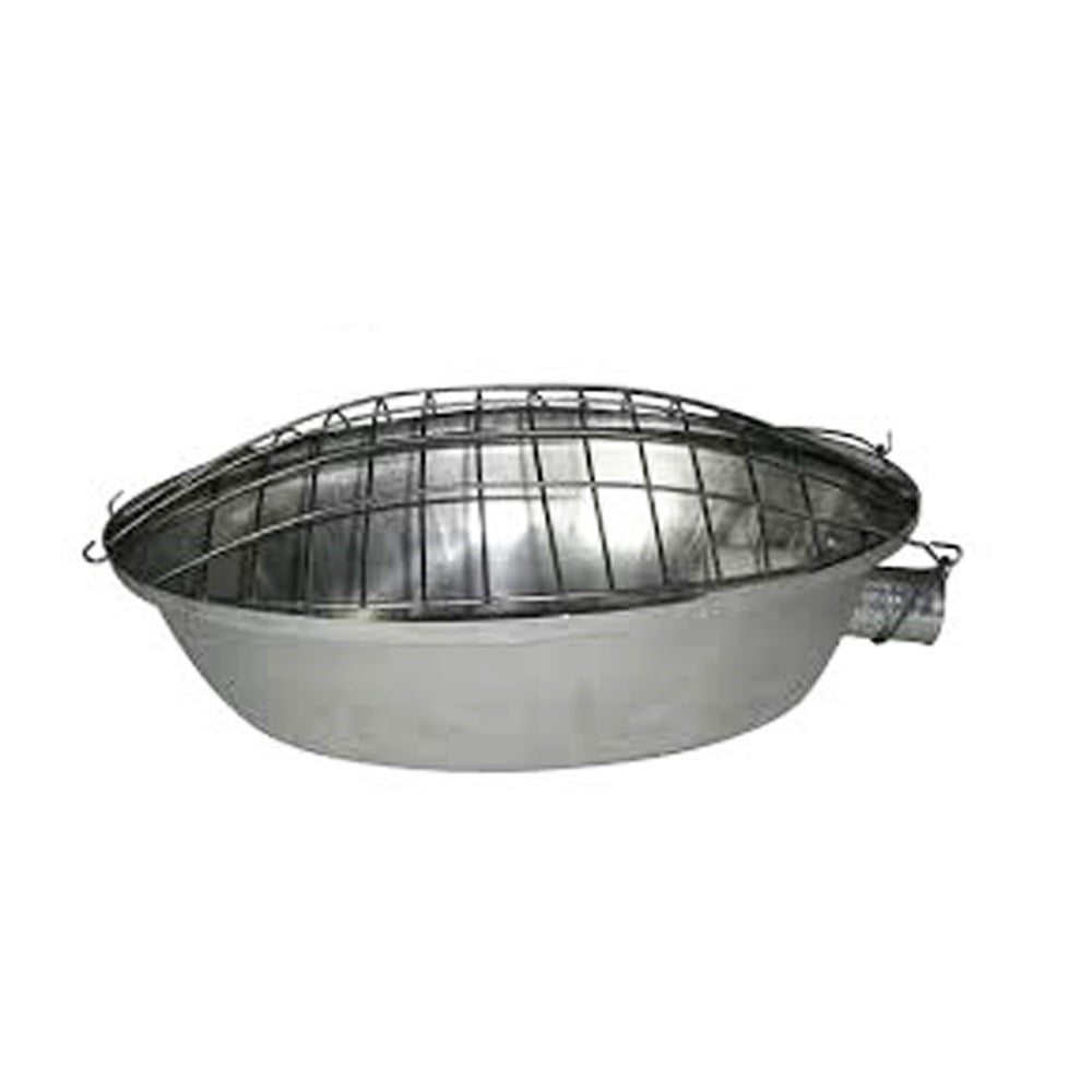 Luminária Oval Real Vida Stand com Grade E27 54