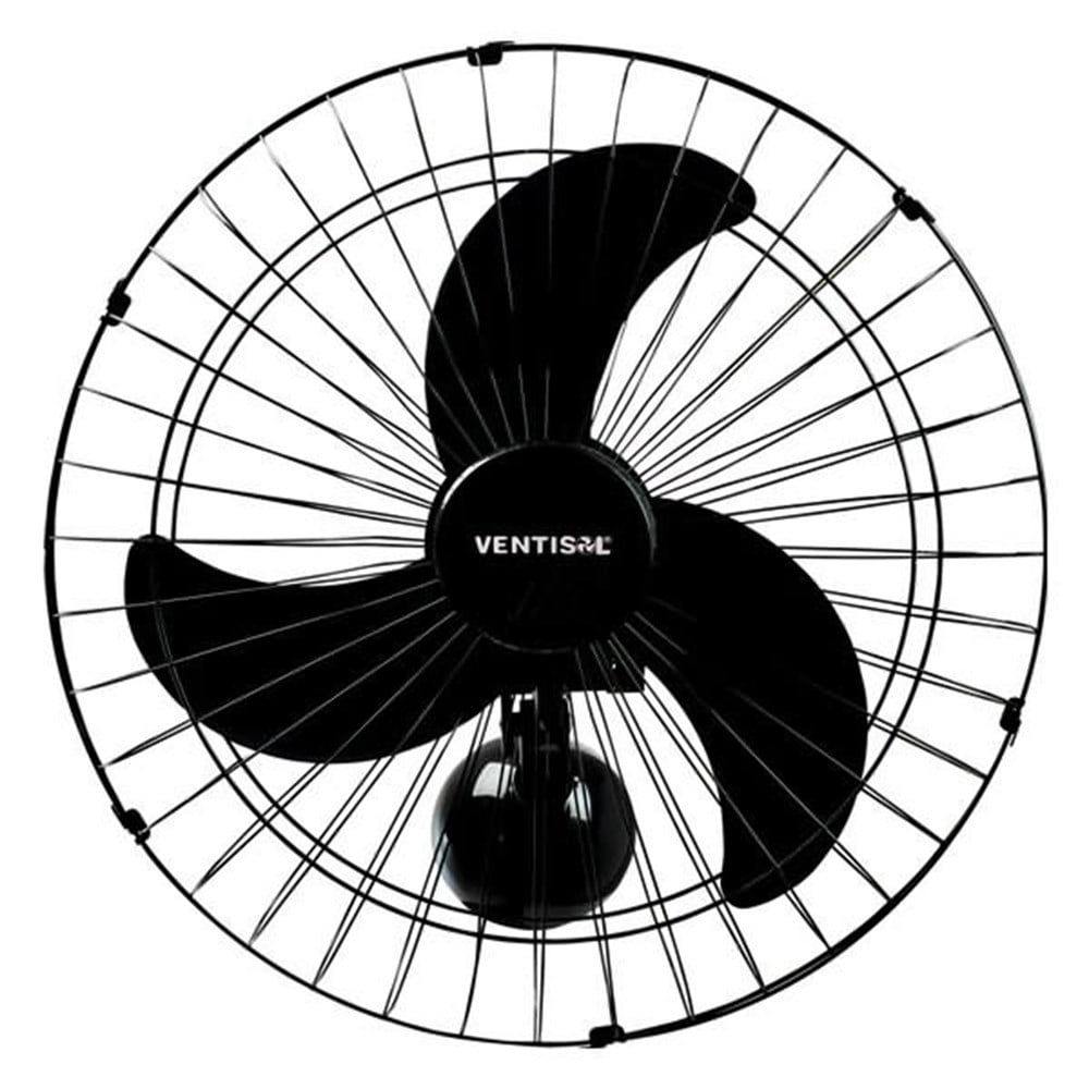 Ventilador Parede Ventisol 50cm Preto Bivolt 200W 538