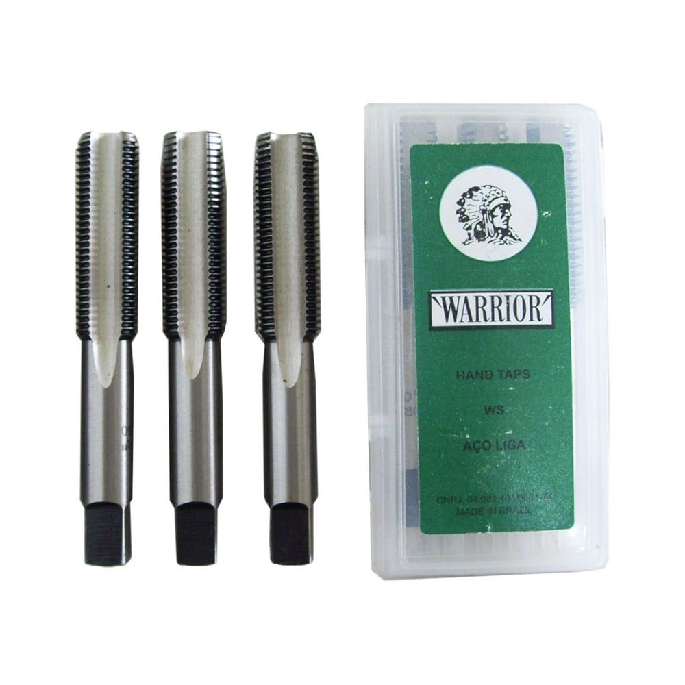 Macho Warrior Aço Rápido Bsw (D) 1/4" 3 Peças MR-005