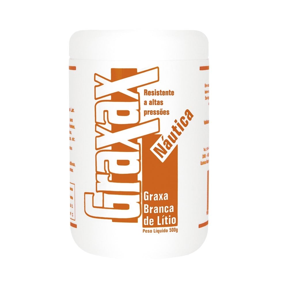Graxa Lítio Branca Garin 150° 500G LGLB-500
