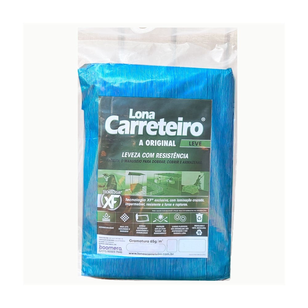 LONA CARRETEIRO ITAP/BOOMERA AZUL 2 X 2M 65MIC 9000210.PA