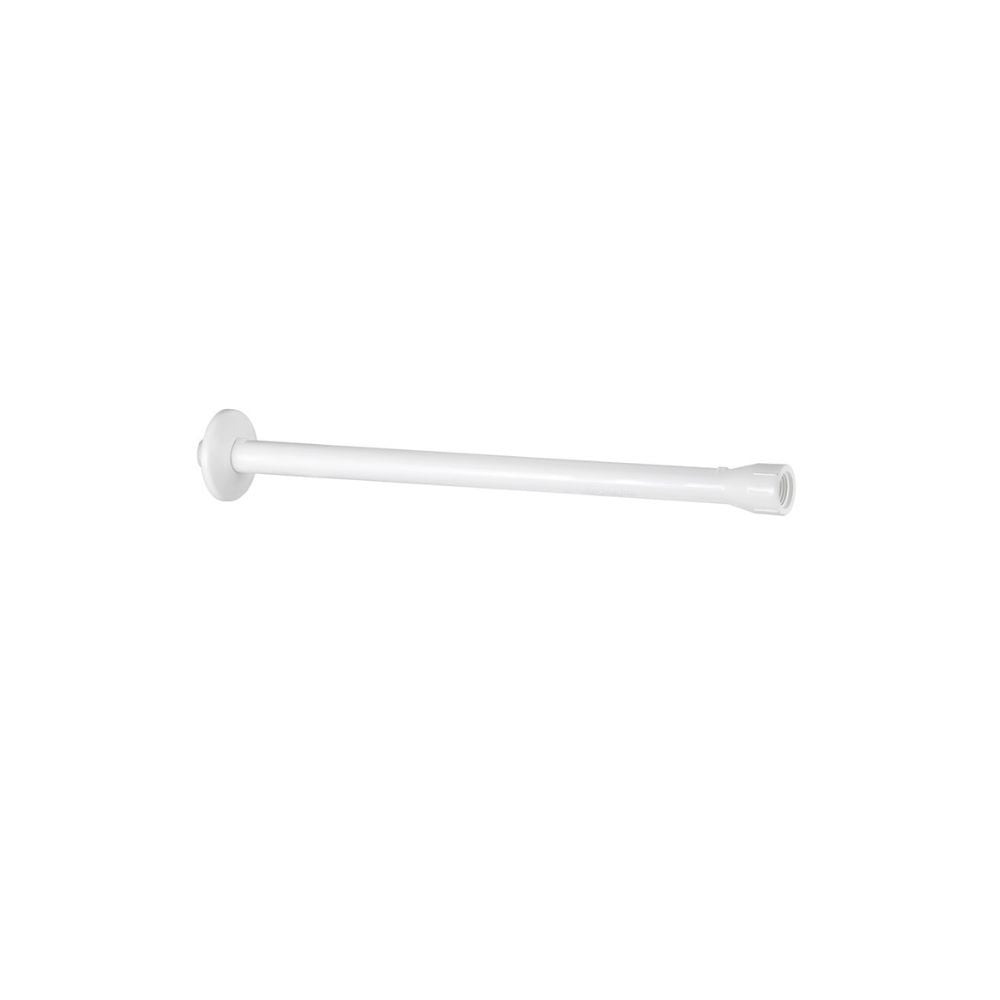 Braço para Chuveiro Plástico Krona 36cm Branco 753