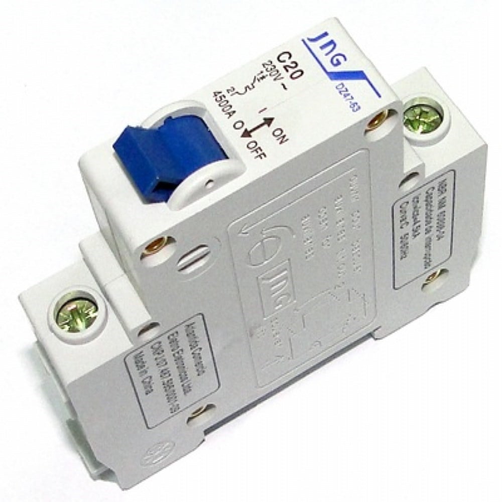 Disjuntor JNG DIN DZ47-63 Unipolar 32A C 51293