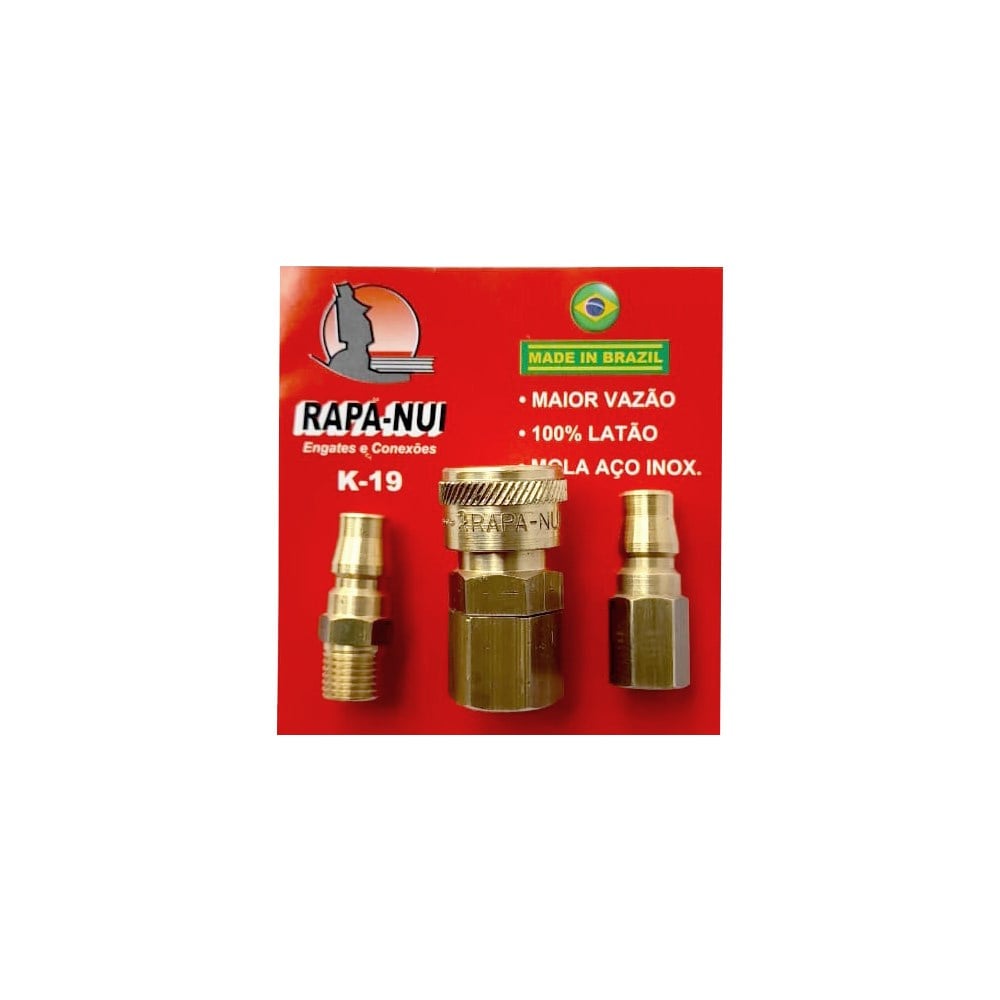 Kit Ar Rapanui ER9+PEM9+PEF9 com 3 Peças K19
